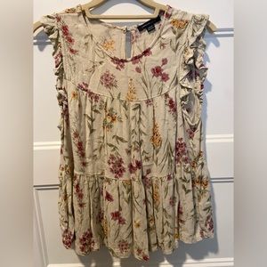 American Eagle Floral Blouse